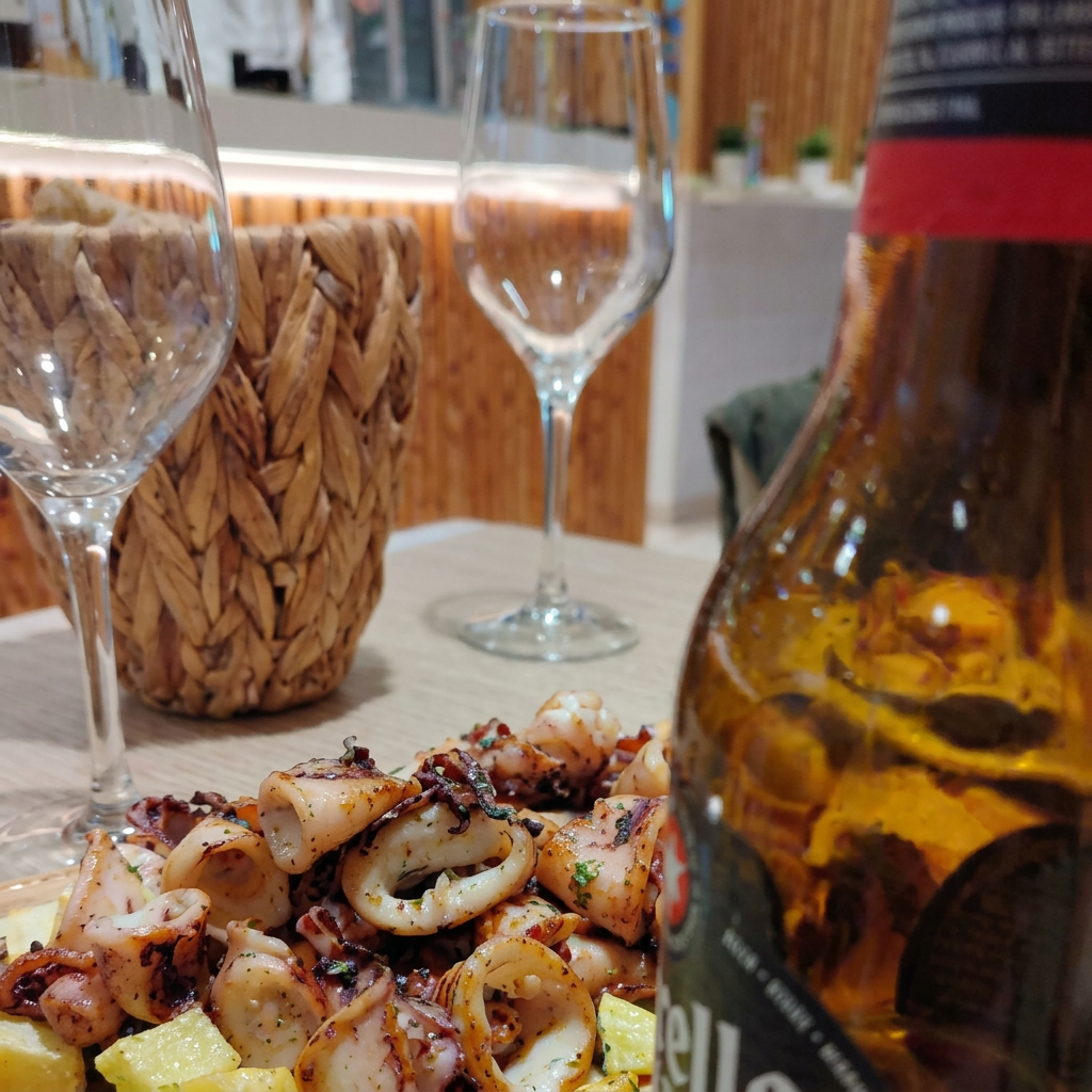 Chipirones a la plancha
